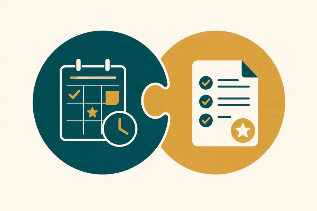 Best AI Tools for Teachers in 2026: 7 That Actually Save Time Illustration showing the balance between AI planning tools and AI grading tools for teachers